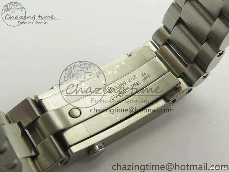 0321 Sleek Planet Ocean Professional Ceramic Bezel 42mm 1:1 MK Best Edition Silver Markers On SS Bracelet A 8085